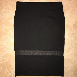 3/$50 🎉 Zara Black Mesh Midi Skirt 🕶